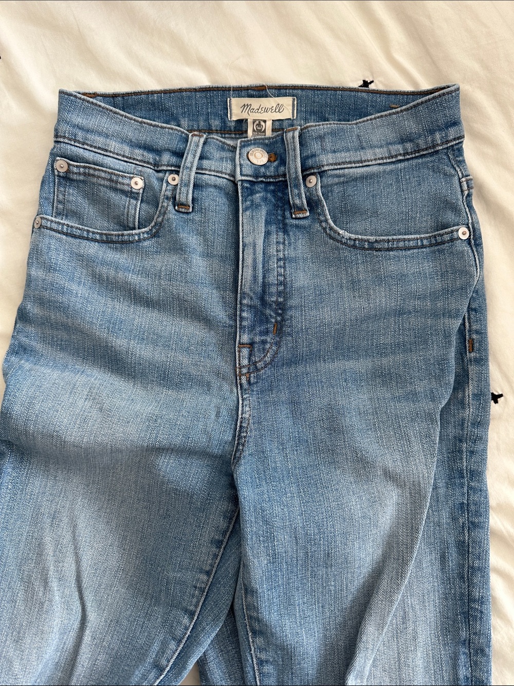 Madewell High-Rise Light Blue Denim Jeans